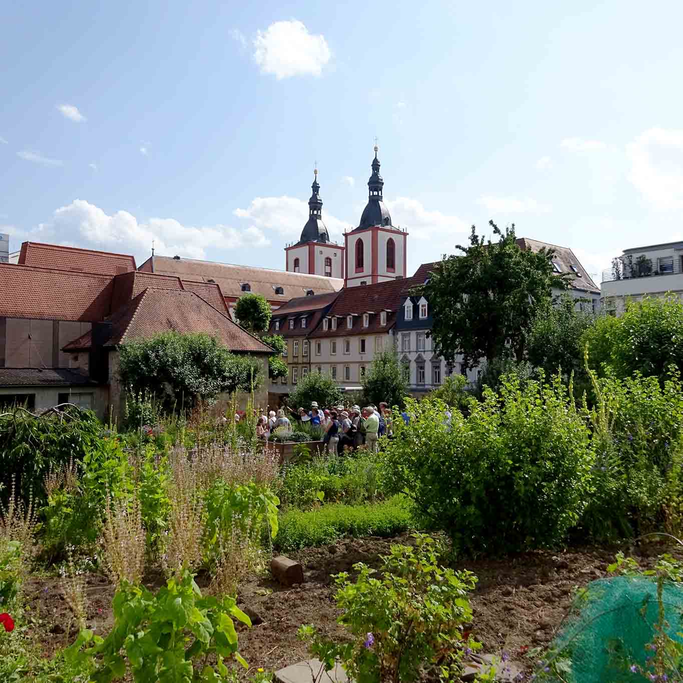 Der Fuldaer Klostergarten der Benediktinerinnen zur Hl Maria ist ein Wallfahrtsort für Gartenfreunde.